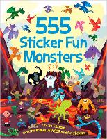 555 Sticker Fun - Monsters Activity Book
