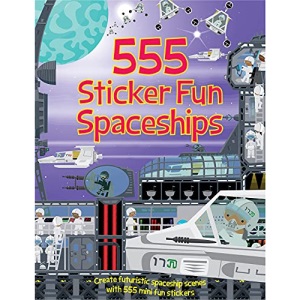 555 Spaceships (555 Sticker Fun)