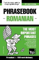 English-Romanian phrasebook and 1500-word dictionary