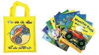 Busy Wheels: Bag Collection - 8 Book Bag Set