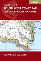 South West Coast Path Map Booklet - Vol 3: Plymouth to Poole