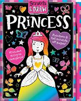 Scratch & Draw Princess - Scratch Art Activity Book