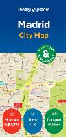 Lonely Planet Madrid City Map