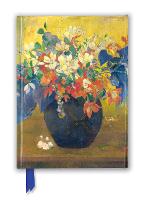 National Gallery: A Vase of Flowers by Paul Gauguin (Foiled Journal)