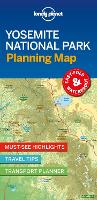 Lonely Planet Yosemite National Park Planning Map