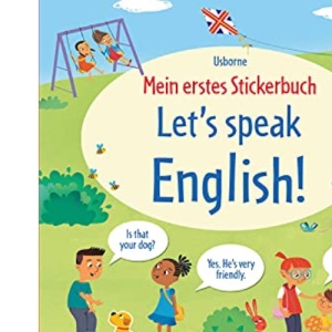 Mein erstes Stickerbuch: Let's speak English!