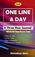 One Line a Day - A Three Year Journal