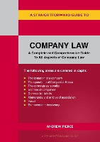 A Straightforward Guide to Company Law