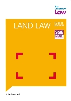 SQE - Land Law 4e