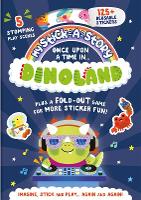 My Stick-A-Story: Once Upon a Time in Dinoland! Create Your Own Adventures with Reusable Stickers – Interactive Story Book for Kids