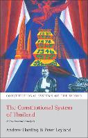 The Constitutional System of Thailand