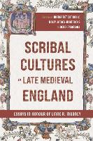 Scribal Cultures in Late Medieval England