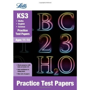 Letts Key Stage 3 Practice Test Papers - English, Maths and Science