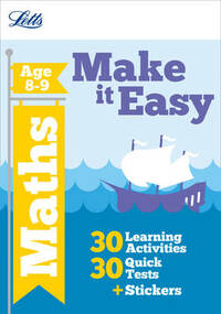 Letts Make It Easy Complete Editions - Maths Age 8-9