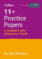11+ Verbal Reasoning, Non-Verbal Reasoning & Maths Practice Papers (Bumper Book with 4 sets of tests)