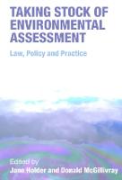 Taking Stock of Environmental Assessment