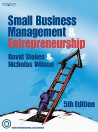 Small Business Management and Entrepreneurship