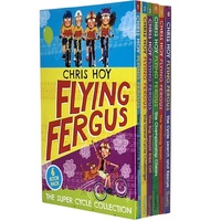 Chris Hoy Flying Fergus The Super Cycle 6 Books Collection Set - The Best Birthday Bike, The Great Cycle Challenge, The Big Biscuit Bike Off, The Championship Cheats, The Winning Team and More