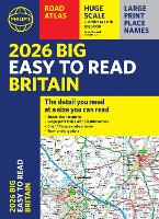 2026 Philip's Big Easy to Read Britain Road Atlas