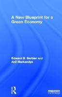 A New Blueprint for a Green Economy