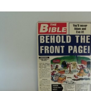 Behold the Front Page