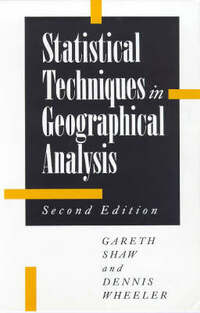 STATIST TECHNIQUES GEOG ANAL