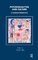 Psychoanalysis and Culture