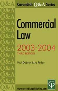 Q&A Commercial Law 2009-2010 (Questions and Answers)