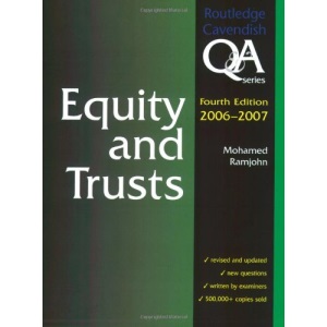 Equity & Trusts Q&A 2006-2007 (Questions and Answers)