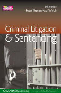 Criminal Procedure & Sentencing
