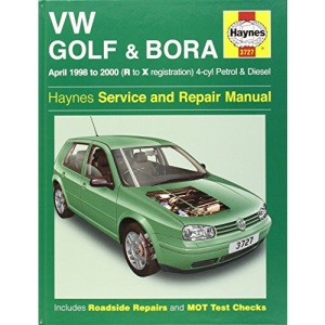 Volkswagen Golf and Bora Petrol and Diesel (1998-2000) Service and Repair Manual