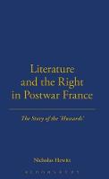 Literature and the Right in Postwar France