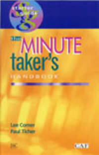 The Minute Taker's Handbook (Starter Guides)