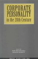 Corporate Personality in the 20th Century