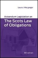 Avizandum Legislation on The Scots Law of Obligations
