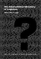 The International Directory of Logicians