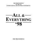 The Proceedings of the 3rd International Humanities Conference