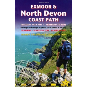 SW Coast Path 1: Exmoor & North Devon Coast Path - A Practical Guide with 68 Maps, Places to Stay, Places to Eat (British Walking Guides)