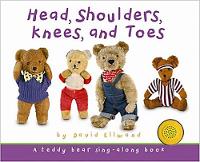 Head, Shoulders, Knees and Toes Sound book Teddy Sound book