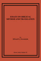 Essays on Biblical Method and Translation