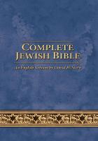 Complete Jewish Bible