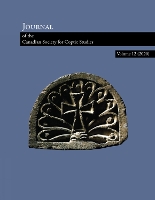 Journal of the Canadian Society for Coptic Studies
