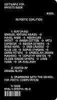 Software for Artists Book: School(s) for Poetic Computation