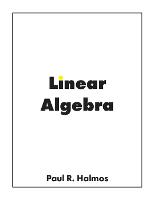 Linear Algebra