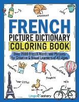 French Picture Dictionary Coloring Book