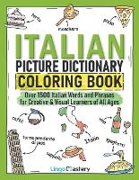 Italian Picture Dictionary Coloring Book