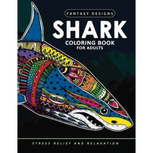 Shark Coloring Book for Adults