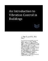 An Introduction to Vibration Control in Buildings