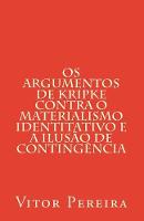 Os Argumentos de Kripke contra o materialismo identitativo