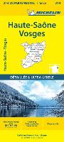 Haute-Saône Vosges - Michelin Local Map 314